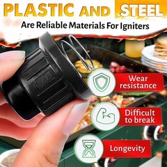 Durable Gas Grill Igniter with Tool-Free Installation – Fits AA Battery Systems