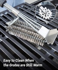 7638 17.5″ Grill Grates for Weber Spirit I & II 300 Genesis Silver B/C Gold B/C