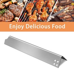 BBQ Heat Plate Shield Tent for Brinkmann 8106680S 15 1/16×2 5/16 Inch 6 PCS
