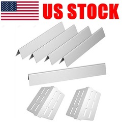 5x 7620 Flavorizer Bar + 2x 7622 Heat Deflector for Weber Genesis 300 Series USA