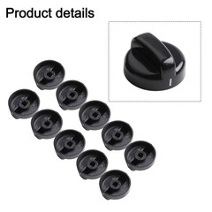 Plastic Replacement Knobs for Patio Heaters and Gas Appliances 10 Pack