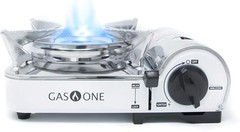 GasOne Emergency Gear Camping Mini Butane Portable Gas Stove W/ Carrying Case