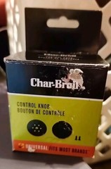 Char-Broil Universal Replacement Control Knob 6884601