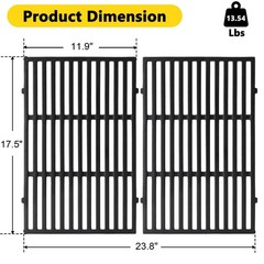 Grill Parts for Weber Spirit & Spirit II 300 Series, Spirit E310 E320 E330 S3…