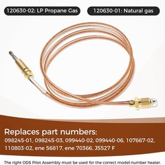 1PC 32″ ODS Pilot Burner Thermocouple 120630-01 120630-02 For Vent Free Heaters