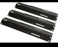 Unicook Heavy Duty Adjustable Porcelain Steel Grill Heat Plate Shield Replacemen
