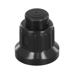 Black Plastic Push Button Ignitor Cap 2 pcs for Gas Grill Applications