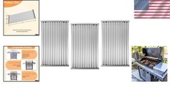 Revitalize Your Charbroil Grill with 17″ x 10″ Stainless Steel Emitters – 3-Pack