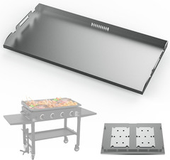 Safbbcue Upgrade 36″ Griddle Replacement Top for Blackstone 36 Inch 4 Burner Gri