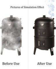 BBQ High Temp Gasket Replacement with Adhesive Fits for BBQ Smokers & Grills