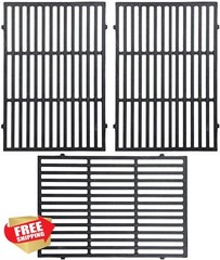 SafBbcue Cast Iron Grates for Weber Genesis II 600 Series