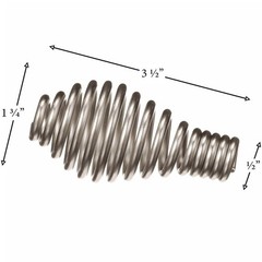 Englander Large Nickel Spring Handle: AC-SHN