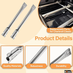 Stainless Steel Repair Kit for Charbroil Classic 280 2-Burner 463647018 46361…