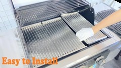 Grill Grates and Emitter Plates for Charbroil Commercial TRU-Infrared 3 Burner 4