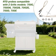 6pcs RTD Temperature Probe for Z-Grill 700 Series, Pellet Grill – Split RTD M…