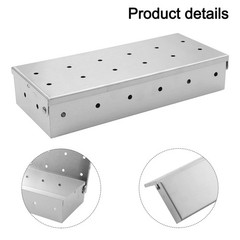 Stainless Steel BBQ Box for Outdoor Cooking Grill and Smoke Fruits and Wood