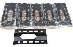 Replacement Porcelain Steel Heat Shield 17/ 5/16″ x 8-3/8″ / PPA281 (Lot of 6)