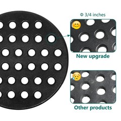 9 Inches BBQ High Heat Cast Iron Fire Grate Fits for Large Kamado Grill Green…