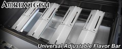 Universal BBQ Heat Tents – Stainless Steel Adjustable Flame Tamers, 4 Pack