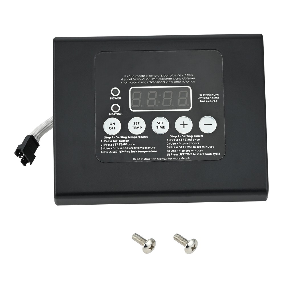 Replace for Masterbuilt ESQ30B Electric Smoker Digital Control Panel 990050048