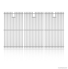 Stainless Steel Grill Grates 17×28.5 Inch 3 Pack For 4 Burner Replacement