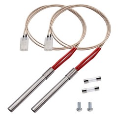 2 Pack Upgraded Pellet Grill Igniter Replacement for Traeger, Pit Boss & Camp…