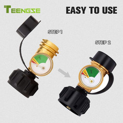 10PCS QCC1 Propane Dust Caps Strap, Propane Tank OPD Filler Valve Cover for Prop