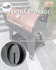 Smoke Stack Cover for Pellet Grills – Chimney Cap for Traeger, Pit Boss, Z Grill