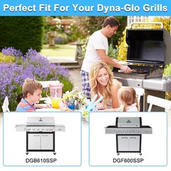 Grill Replacement Parts for Dyna Glo DGB610SSP DGF600SSP, Grease Tray Drip Pa…