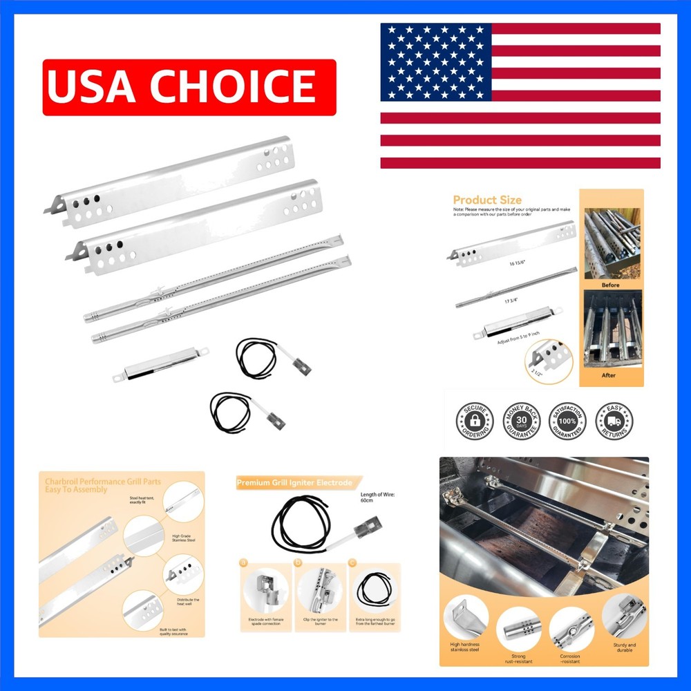 Grill Repair Parts for Charbroil Performance 2 Burner 463625217 463625219 463…