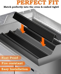 Paayox Flavorizer Bars 24.5 Inch for Weber Genesis Grill Parts Genesis 300 31…