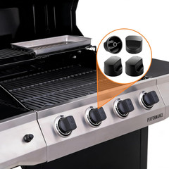 Grill Control Knobs for Charbroil G215-0502-W1 Performance Advantage BBQ 4-Pack