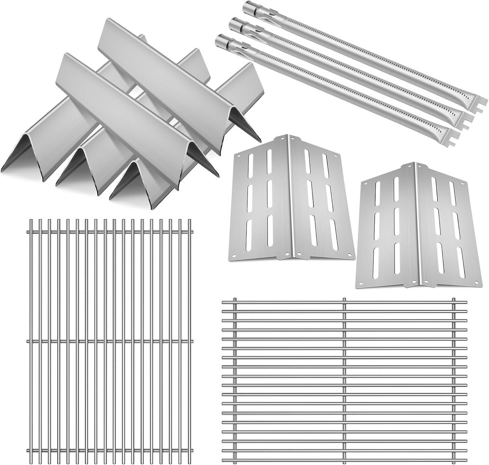 300 Series Weber Genesis Parts: Grates 7524 7528 Bars 7620 Deflectors 7622 Burne