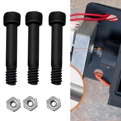 3*Grill Auger Motor Shaft Nut&Bolt Set For Traeger For PitBoss For Rec Ignitor