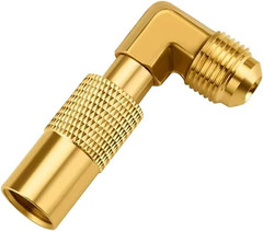Low Pressure 90° Elbow 3/8 inch Male Flare Adapter Conversion Fitting Adapter