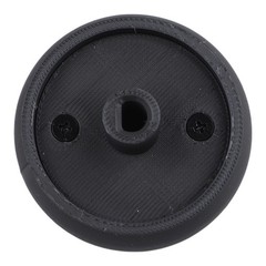 White Metal Gas Stove Burner Knob W10506367 3021019 Fits Multiple Models