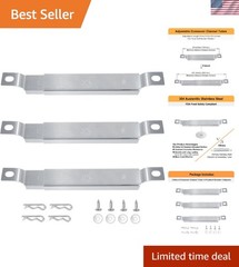 Adjustable Crossover Tube Set for Charbroil & Nexgrill Grills – 304 SS Quality
