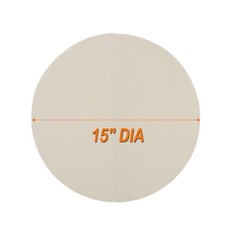 BBQ Future Ceramic Heat Deflector Plates for Kamado Joe Classic I, II, IIIᦁ