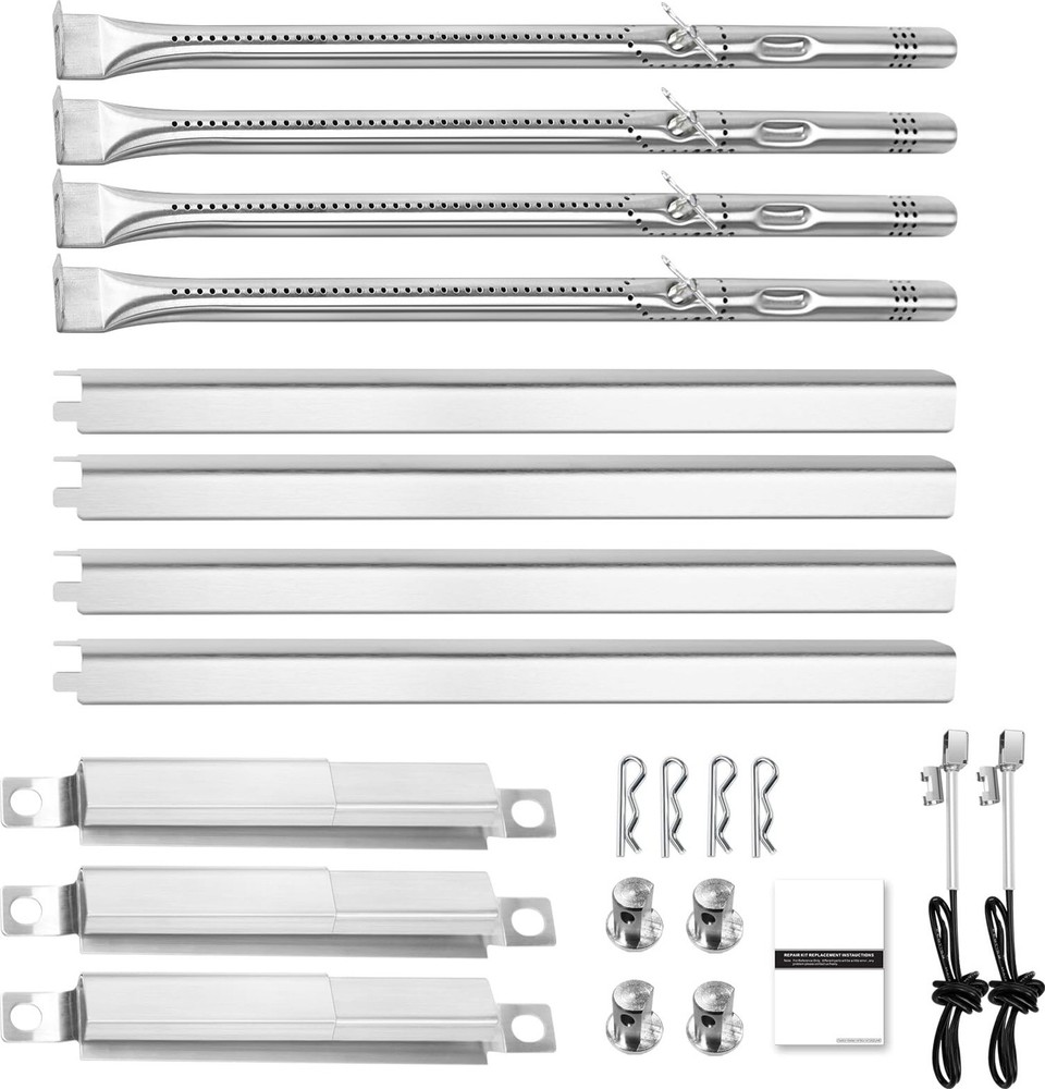 Grill Repair Kit for Char-Broil Performance 463365021 Burners Heat Plates