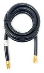 8′ LP Propane Gas Hose Assembly 3/8″ Male NPT x 3/8″ Female Flare Low Pressure