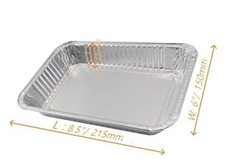 20 Pcs Replacement for Weber 6415 8.5X6 Gas Grill Drip Pans Catch Grease Liners