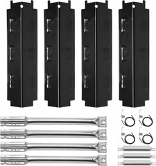 Grill Repair Parts for Charbroil Kenmore 4 Burner Tube Heat Plate Shield Ignitor