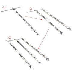 Gassaf Burner Tube Replacement For Weber 7508 Genesis Silver B C Genesis Gold B