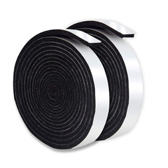 Smoker Gasket Seals, 1/2″ x 1/8″, 15 Ft High Temp BBQ Grill Tape Self-Stick Felt