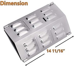 Stainless Steel Grill Flavorizer Bar Replacement for Weber 9201 and Gas Go-Anywh