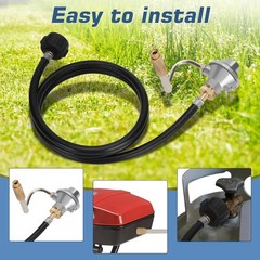5 Foot Propane Adapter Hose Grill Regulator for Coleman Roadtrip