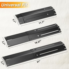 Upgrade Your Grill: Universal Adjustable Heat Tents for Flavorful BBQs (4 Pack)