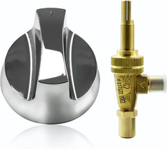 Propane Natural Brass Hotel Commercial Kitchen Gas Control Valve 0.047″ Orifice