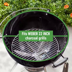 Weber 7441 Charcoal Grate 17″ Fits 22″ Kettle Grill One-Touch Master Touch