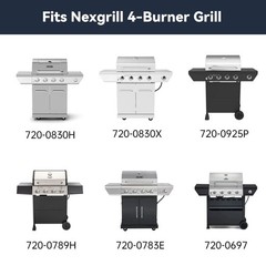 149/16 Inch Grill Heat Plate Replacement Fits Nexgrill 4 Burner 7200830H